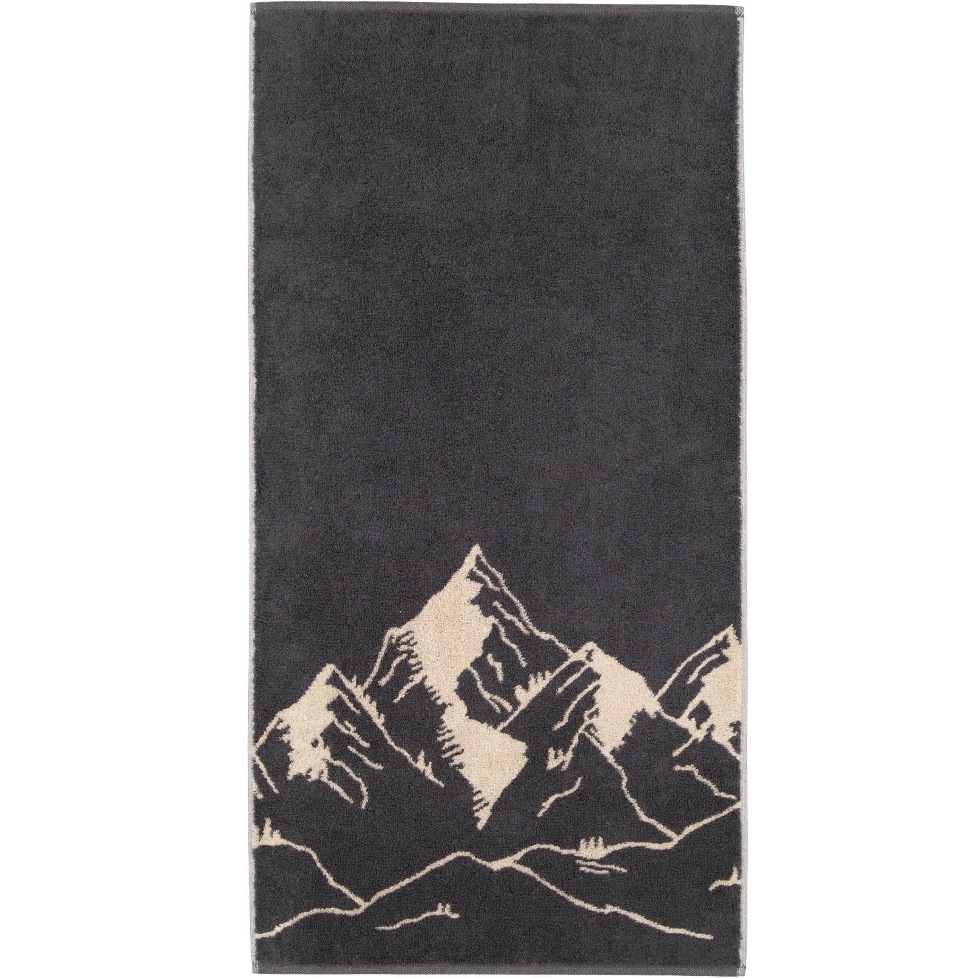 Cawö Cawö Alpenchic Edition 6269 Handdoek 50x100 granit