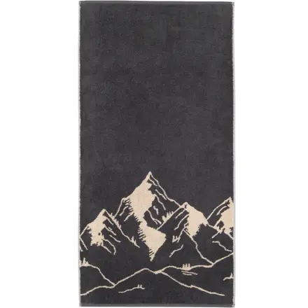 Cawö Alpenchic Edition 6269 Gastendoekje 30x50 granit