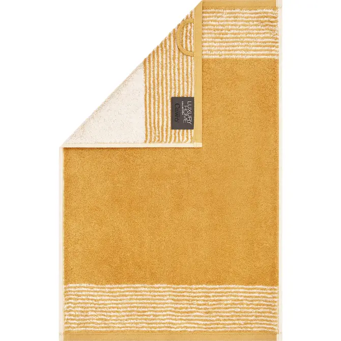 Cawö Two-Tone Gastendoekje 30x50 gold
