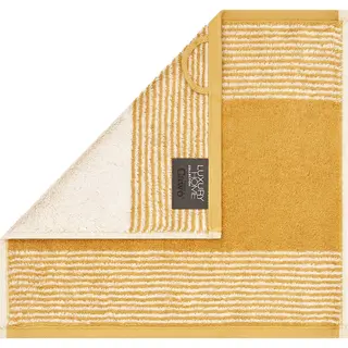 Cawö Two-Tone Gezichtsdoekje 30x30 gold