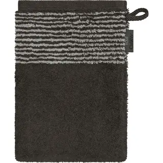 Cawö Two-Tone Washandje 16x22 basalt