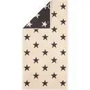 Cawö Cawö New Stars Handdoek 50x100 beige/basalt
