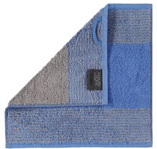 Cawö Two-Tone Gezichtsdoekje nachtblau