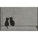 Cawö Cawö Cute Cats Badmat 50x80 basalt/platin