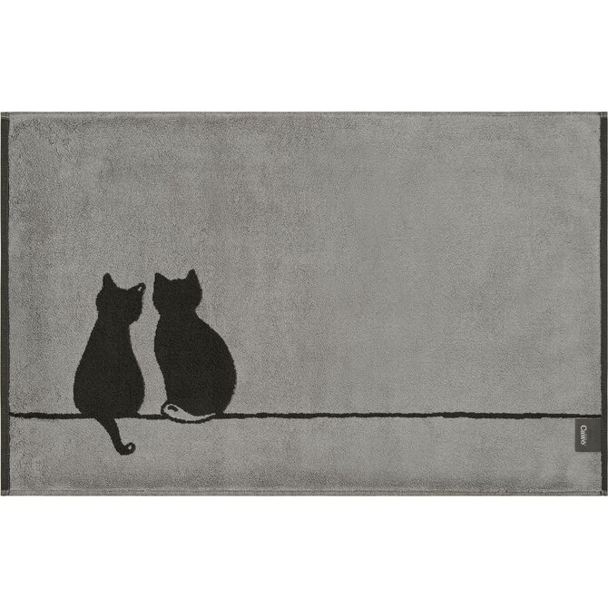 Cawö Cute Cats Badmat 50x80 basalt/platin Cawö Cute Cats Badmat 50x80 basalt/platin