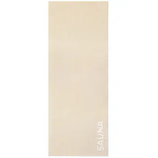 Cawö Sauna Cotton & Hemp Saunadoek 80x200 natur