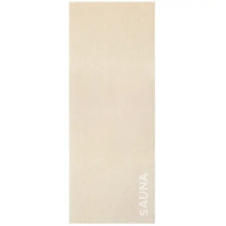 Cawö Sauna Cotton & Hemp Saunadoek 80x200 natur