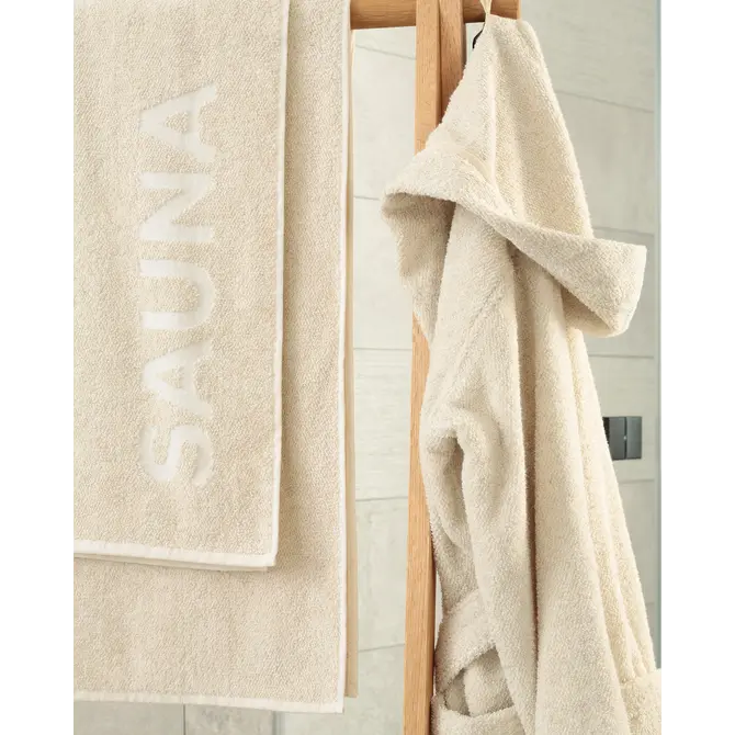 Cawö Sauna Cotton & Hemp Saunadoek 80x200 natur