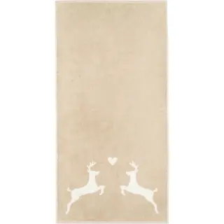 Cawö Alpenchic Edition Hert 6228 Douchelaken 70x140 beige