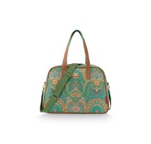 Pip Studio Tovy Weekend Bag Small Jabali Green 40x15x30cm
