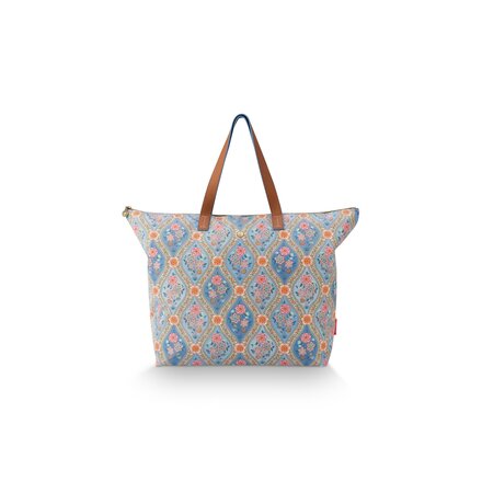 Pip Studio Tilda Tote Bag Large Ornamento Blue 66x20x44cm