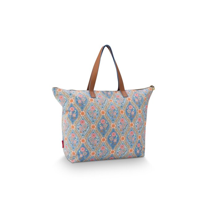 Pip Studio Tilda Tote Bag Large Ornamento Blue 66x20x44cm