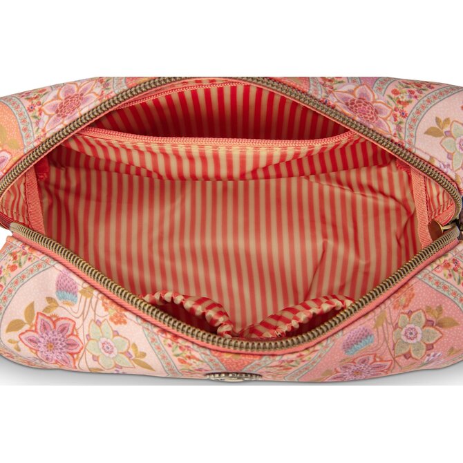 Pip Studio Coco Cosmetic Bag Medium Ornamento Orange 21.5x10x10.5cm