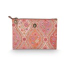 Pip Studio Pip Studio Charly Cosmetic Flat Pouch Medium Ornamento Orange 24x1x15.5cm