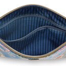 Pip Studio Pip Studio Charly Cosmetic Flat Pouch Medium Ornamento Blue 24x1x15.5cm