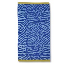 KAAT Amsterdam Strandlaken Zayda Blauw 100x180 cm