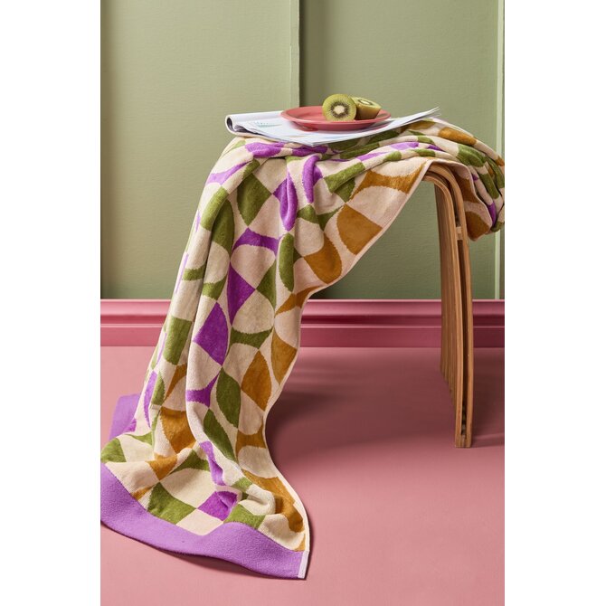 KAAT Amsterdam Strandlaken Luana Multi 100x180 cm