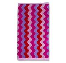 KAAT Amsterdam Strandlaken Waves Multi 100x180 cm