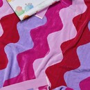 KAAT Amsterdam Strandlaken Waves Multi 100x180 cm