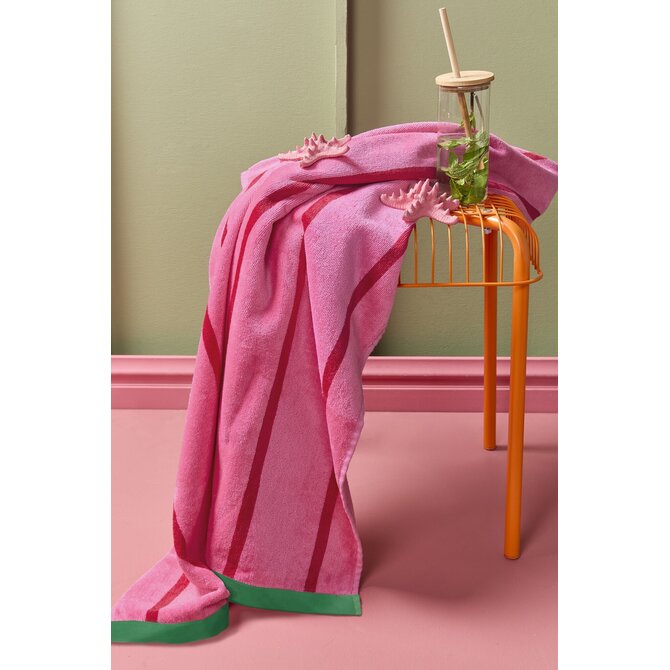 KAAT Amsterdam Strandlaken Summer Sweet Roze 100x180 cm