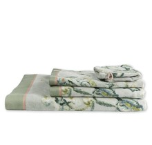 Beddinghouse x Van Gogh Museum Blossom Towel Gastendoekje Groen 30x50 cm