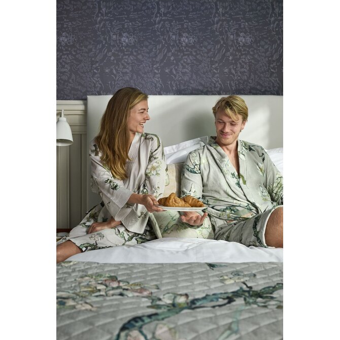 Beddinghouse x Van Gogh Museum Almond Blossom Kimono Zand S/M