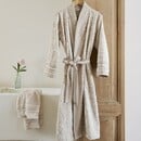 Pip Studio Pip Studio Jasmin Jacquard Badjas Zand S