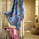 Pip Studio Pip Studio Secret Garden Beachtowel Blauw 100x180 cm