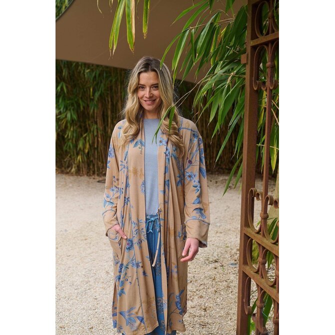 Pip Studio Nisha Kimono Marigold Blue XL