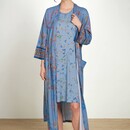 Pip Studio Pip Studio Noa Kimono Bodhi Flower Blue XXL