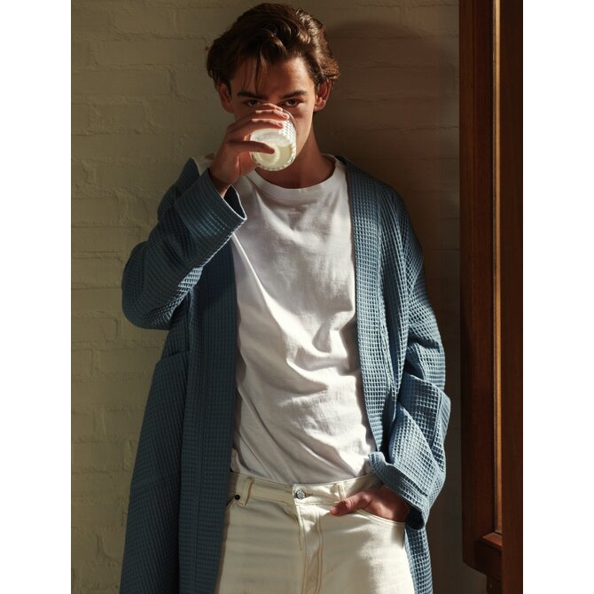 Vandyck Badjas Biarritz New jeansblue XLarge