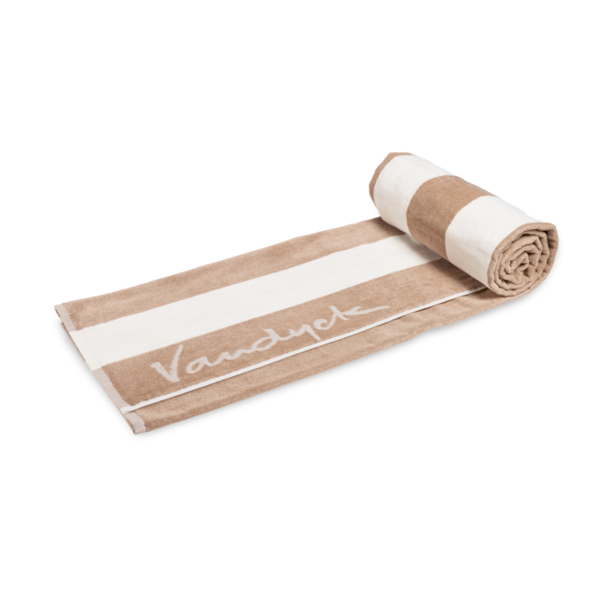 Vandyck Palma Beach Towel almond 100x200