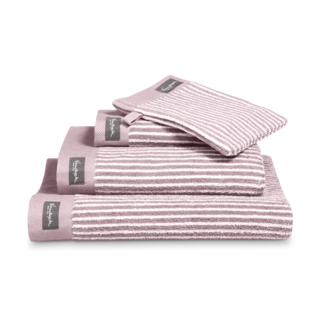 Vandyck Home Towel Petit Ligne sepiapink Washandje 16x22