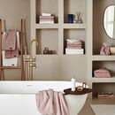 Vandyck Vandyck Home Towel Petit Ligne sepiapink Washandje 16x22