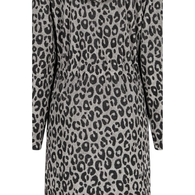 Cawö Home Dames Badjas met Capuchon en Ritssluiting 851 basalt S