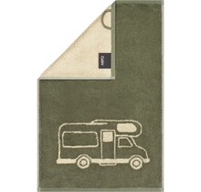 Cawö Postcards Towels Edition 100 Camper Gastendoekje 30x50