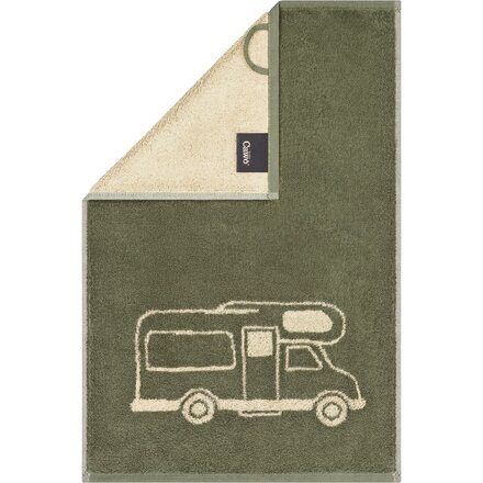 Cawö Postcards Towels Edition 100 Camper Gastendoekje 30x50