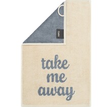 Cawö Postcards Towels Edition 100 take me away Gastendoekje 30x50
