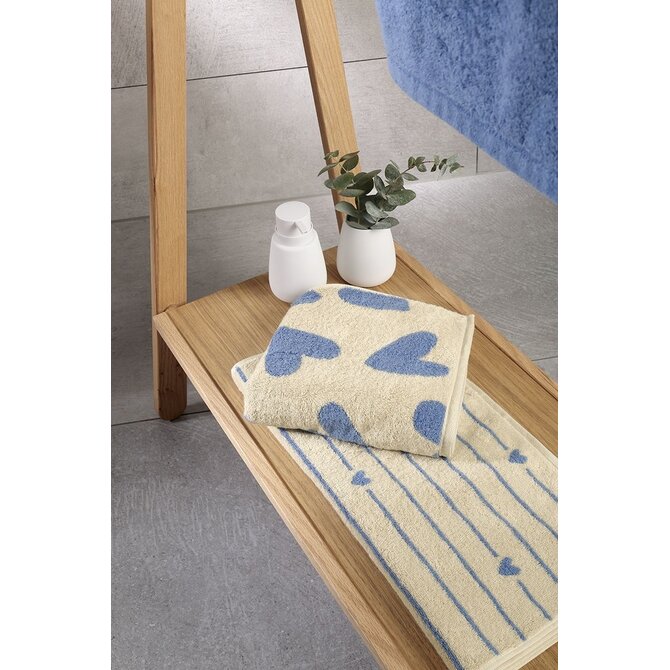 Cawö Heart Beats 6276 Capri Duschtuch 70x140