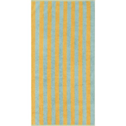 Cawö Bold 6277 mint/gelb Handdoek 50x100