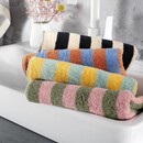 Cawö Cawö Bold 6277 zwart/beige Handdoek 50x100