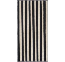 Cawö Bold 6277 zwart/beige Douchlaken 70x140