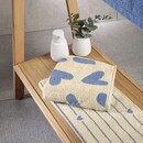 Cawö Cawö Heart Beats 6275 Capri Washandje 16x22