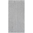 Cawö Cawö Black&White 6278 zwart/wit Handdoek 50x100