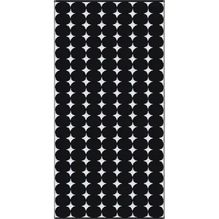 Cawö Black&White 6279 zwart/wit Handdoek 50x100