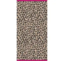 Cawö Beach 5578 natural/Leo Strandlaken 90x180