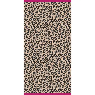 Cawö Beach 5578 natural/Leo Strandlaken 90x180