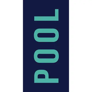 Cawö Beach 5581 aqua/Pool Strandlaken 90x180