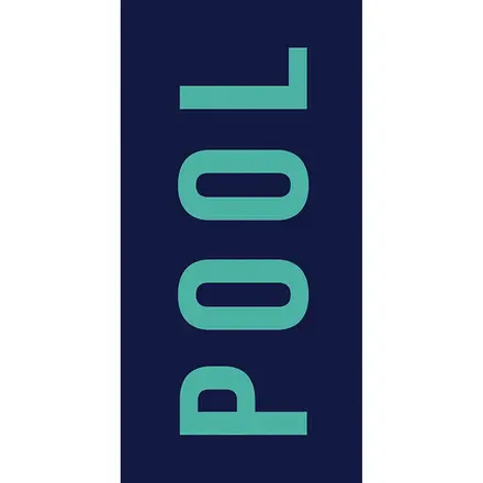 Cawö Beach 5581 aqua/Pool Strandlaken 90x180