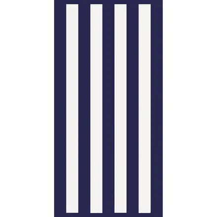 Cawö Beach 5582 navy/Stripes Strandlaken 90x180